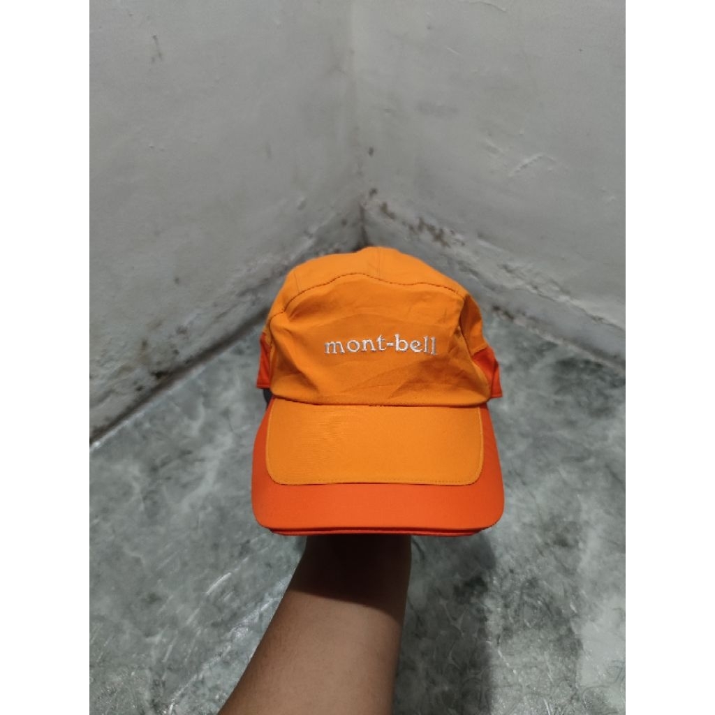 Topi outdoor montbell Gore tex 3 layers waterproof