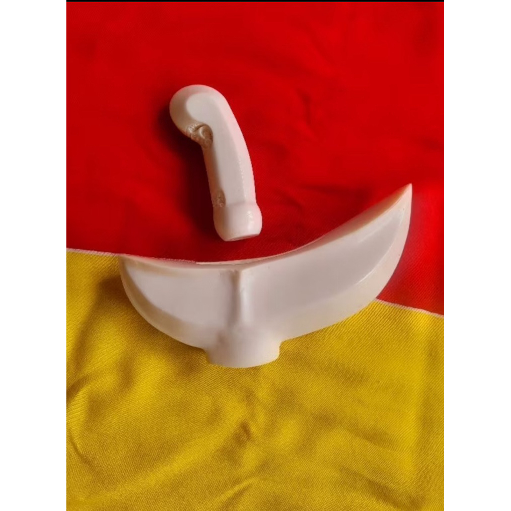 warangka keris pusaka WRK229STL | mirip GG bahan versi serbuk Tulang | deder keris | handle keris | 