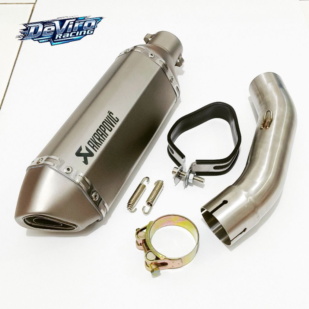 Knalpot Akrapovic HZT Import Slip On KTM 250 390 Adventure