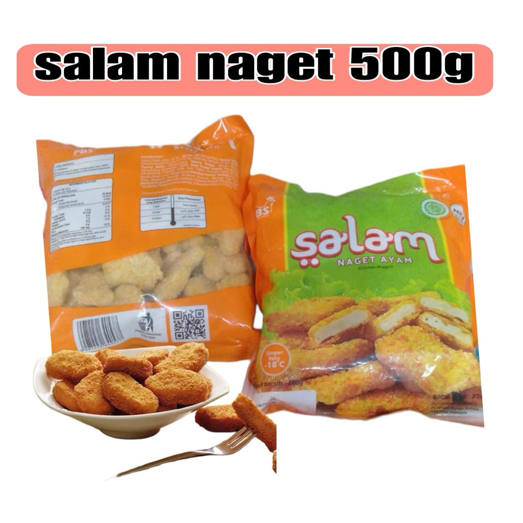 

Salam naget ayam 500gr