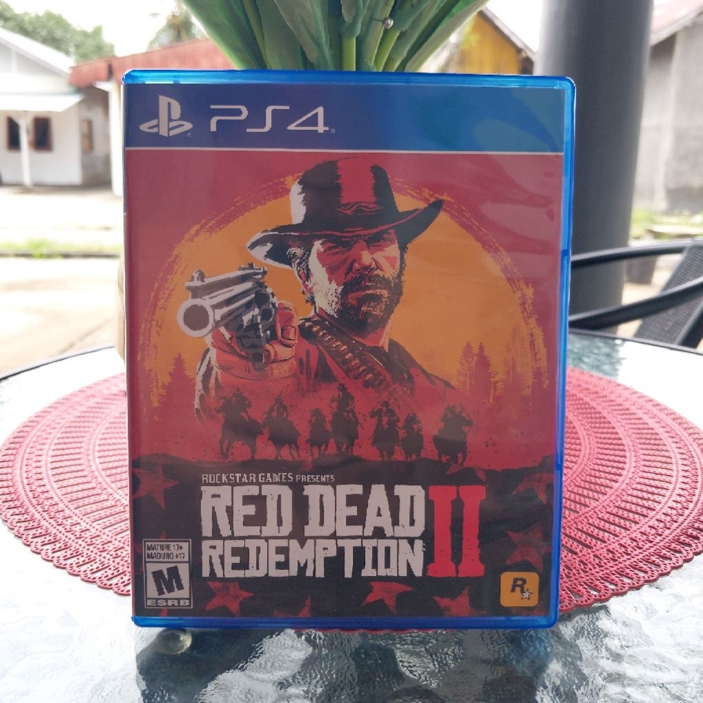 BD KASET PS4 RED DEAD REDEMPTION 2 + MAP