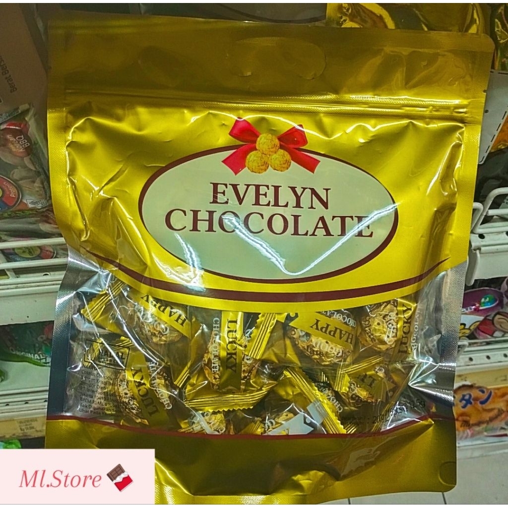 

EVELYN CHOCO BALL 200GR ISI 16 PCS
