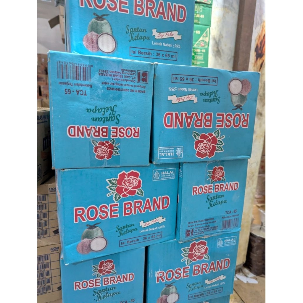 

ROSE BRAND santan cair 65mL (dus)