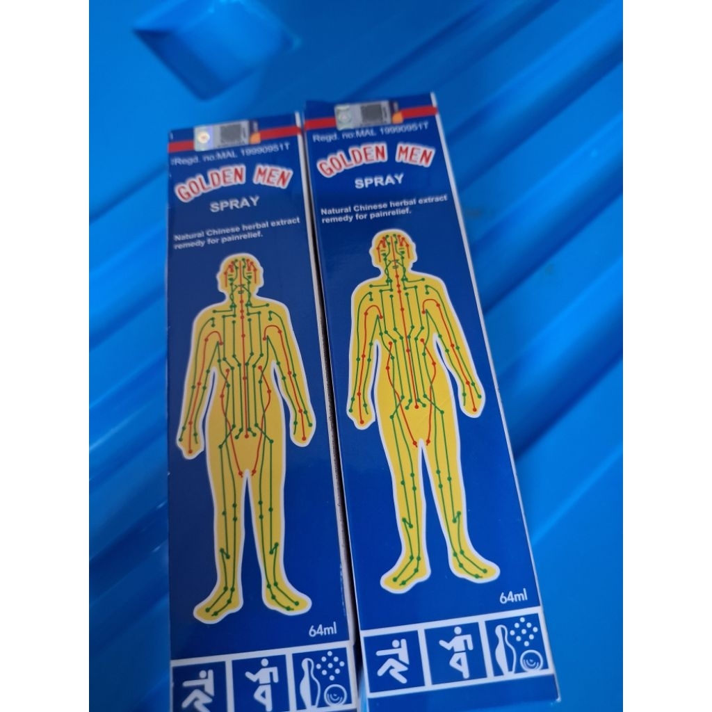 golden men spray