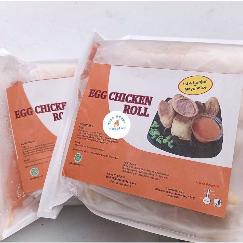 

Egg Chicken Roll Original with Sauce