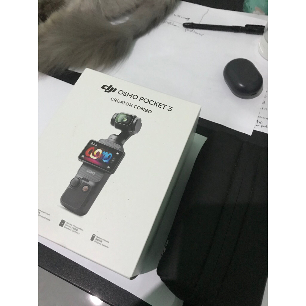 DJI Osmo Pocket 3 Creator Combo - Bekas Baru beli 3 bulan