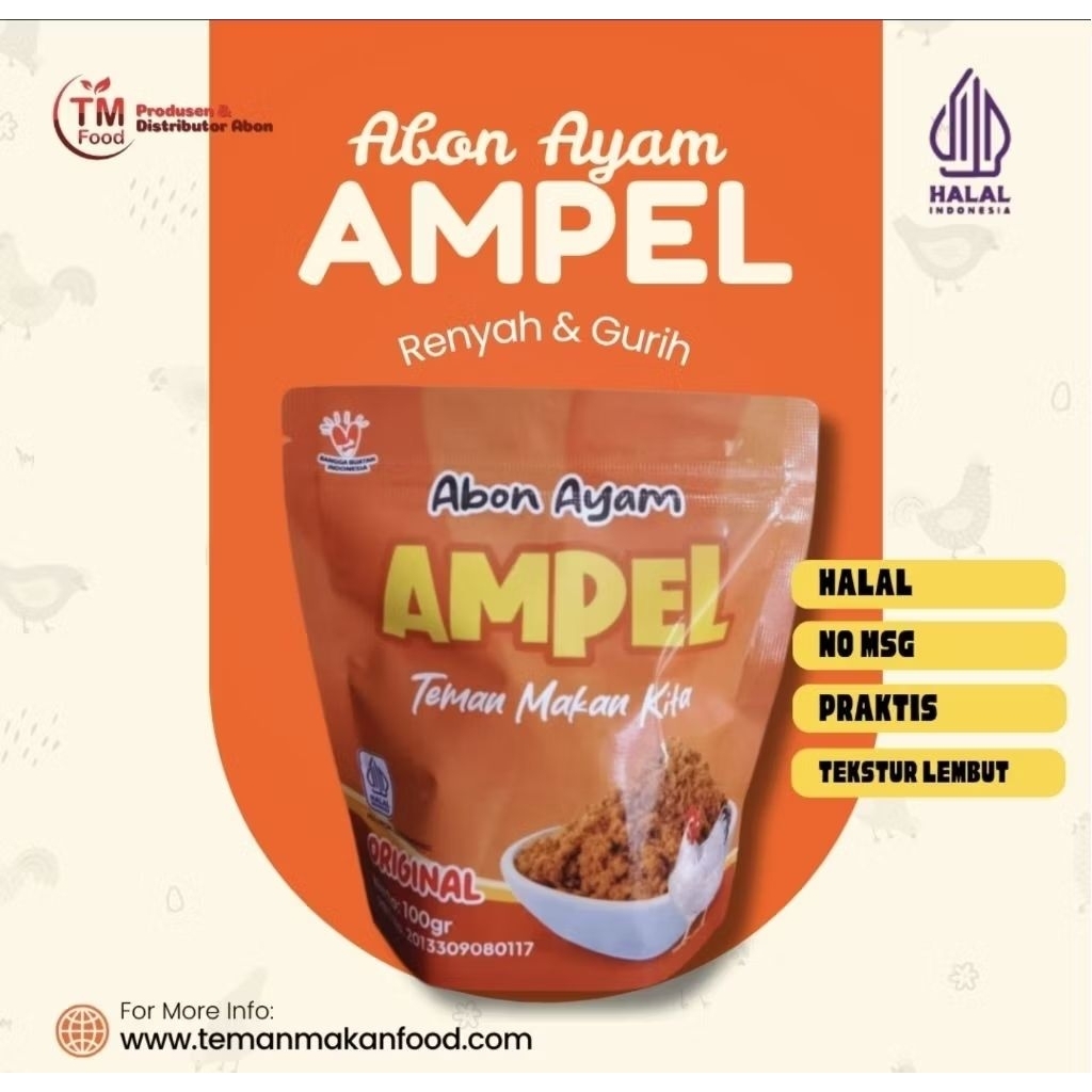 

Abon Ayam Ampel Asli Gurih & Praktis
