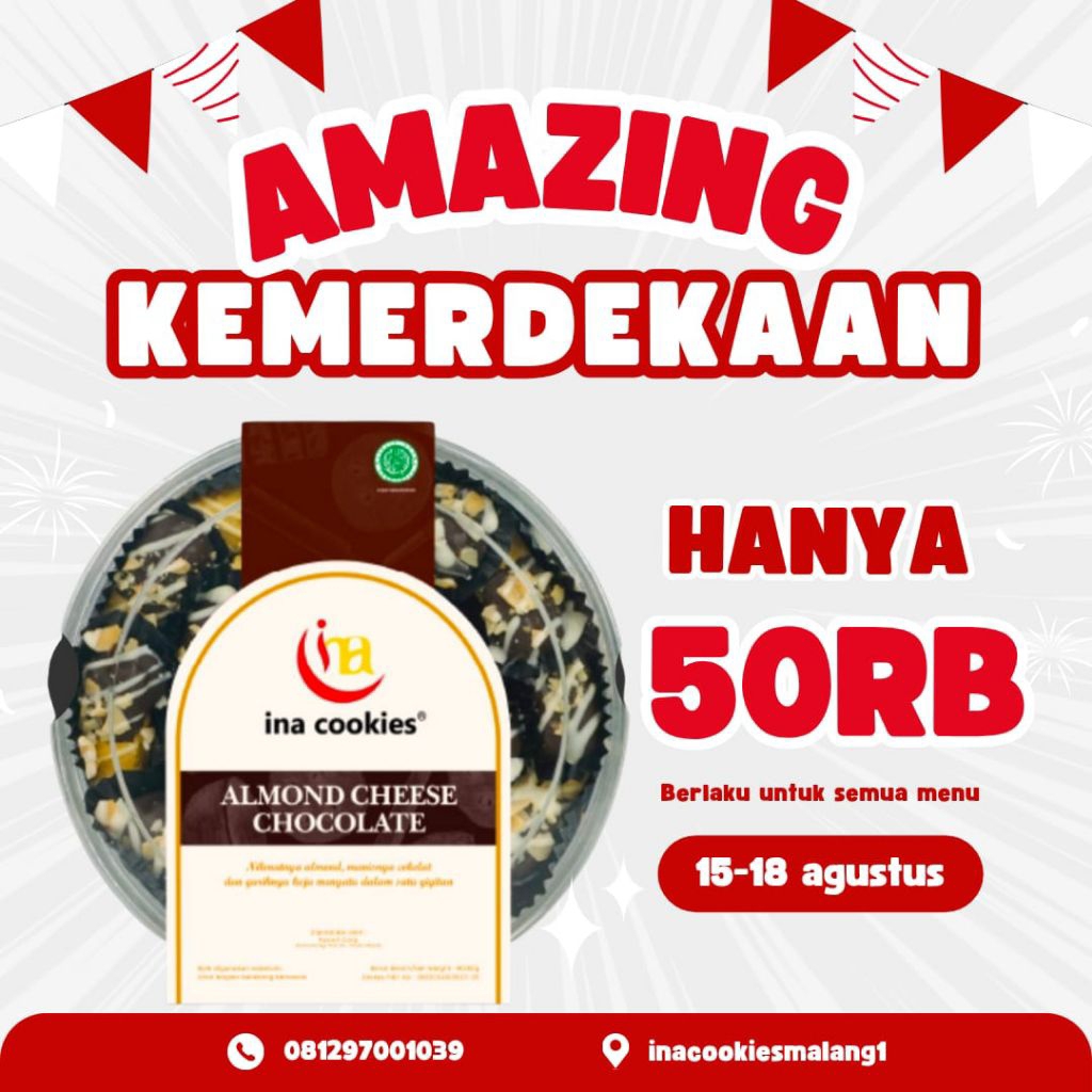 

INA COOKIES MALANG MULAI 18 ribuan