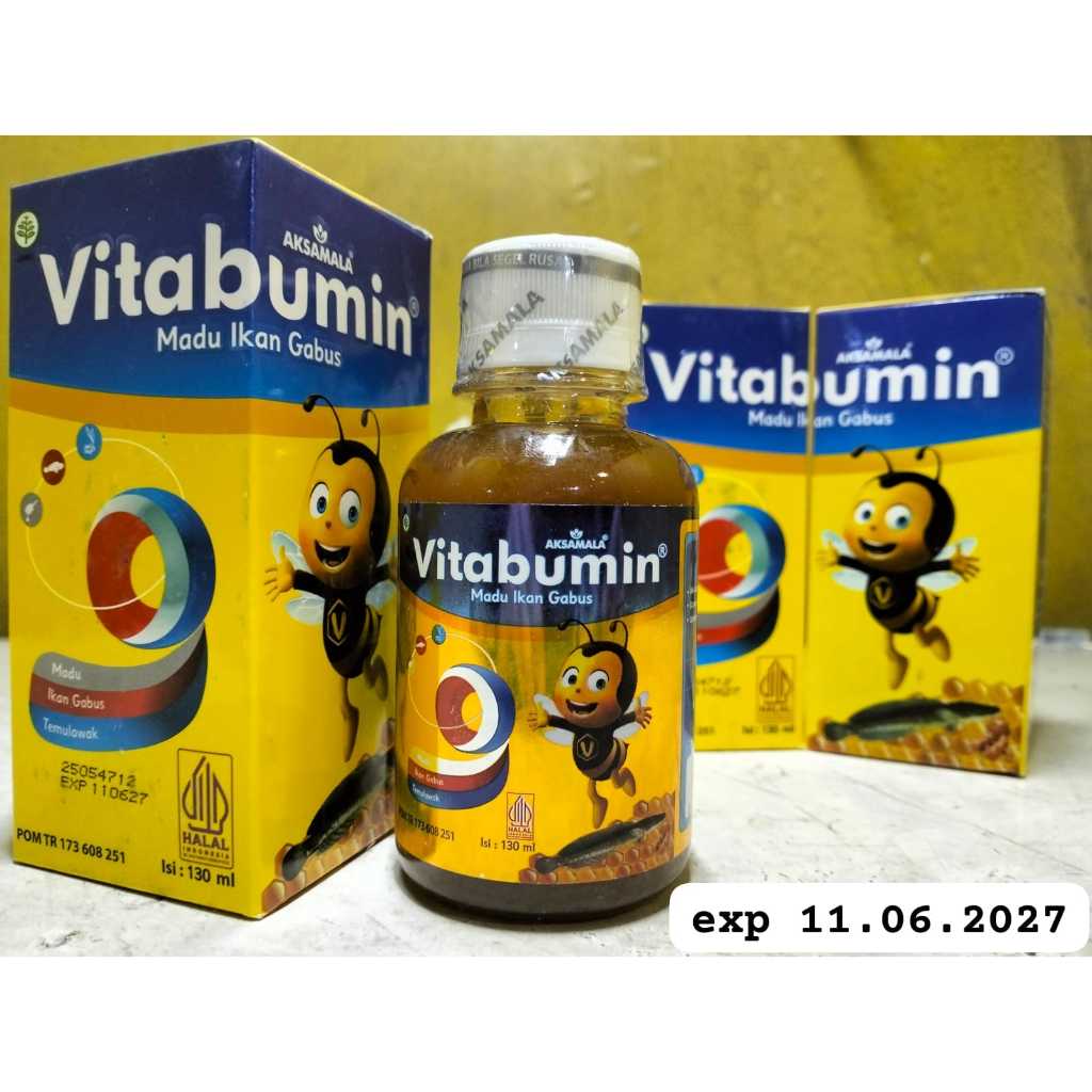 VITABUMIN MADU IKAN GABUS VITABUMIN I MADU IKAN GABUS