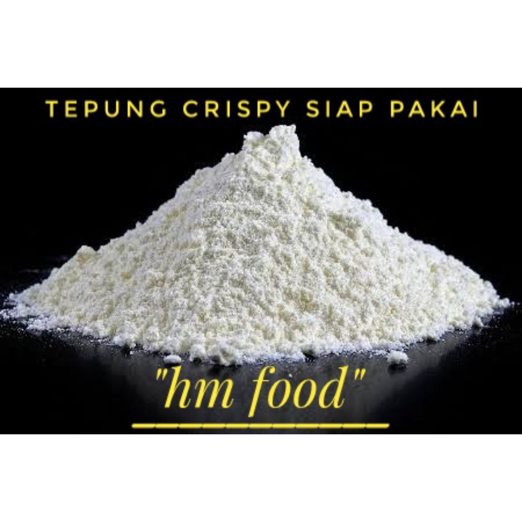 

TEPUNG CRISPY SERBAGUNA 500g SIAP PAKAI PRAKTIS DAN HIGIENIS.