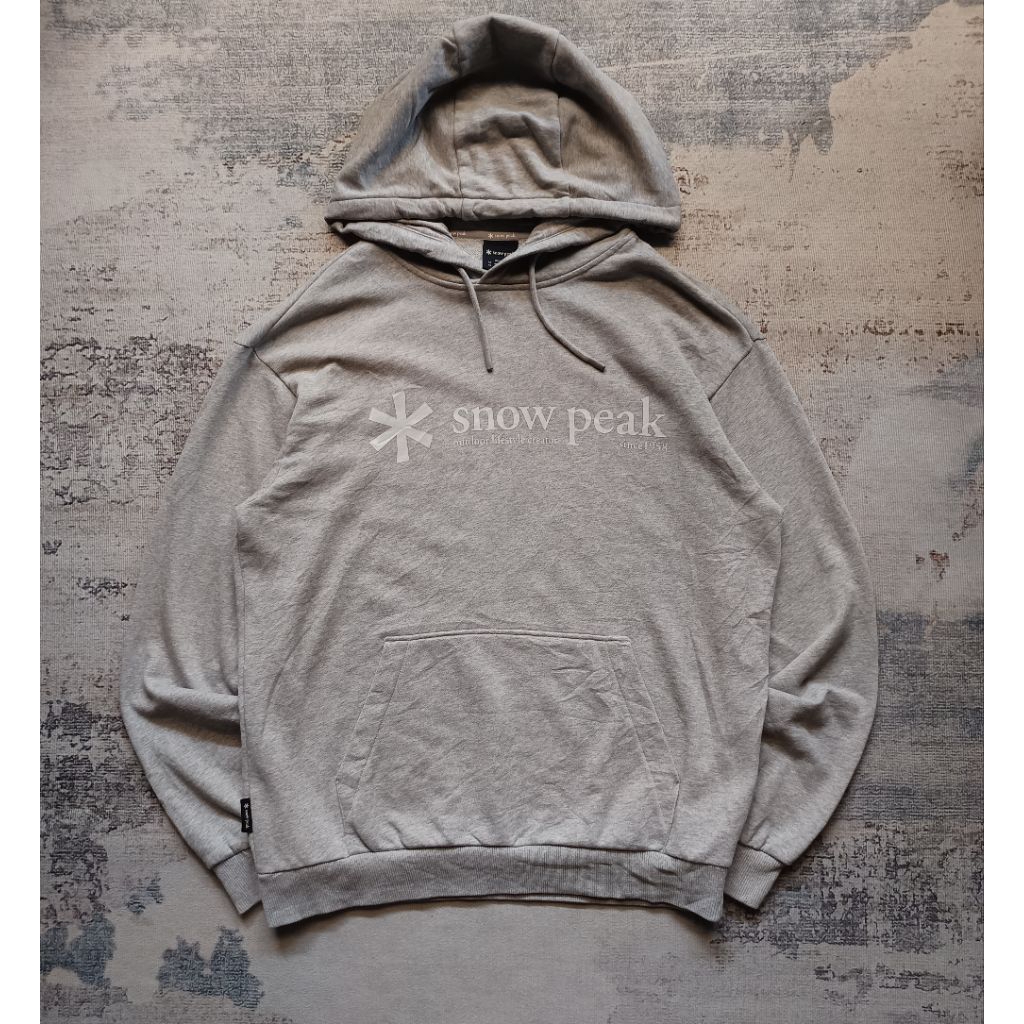 hoodie SNOW PEAK grey