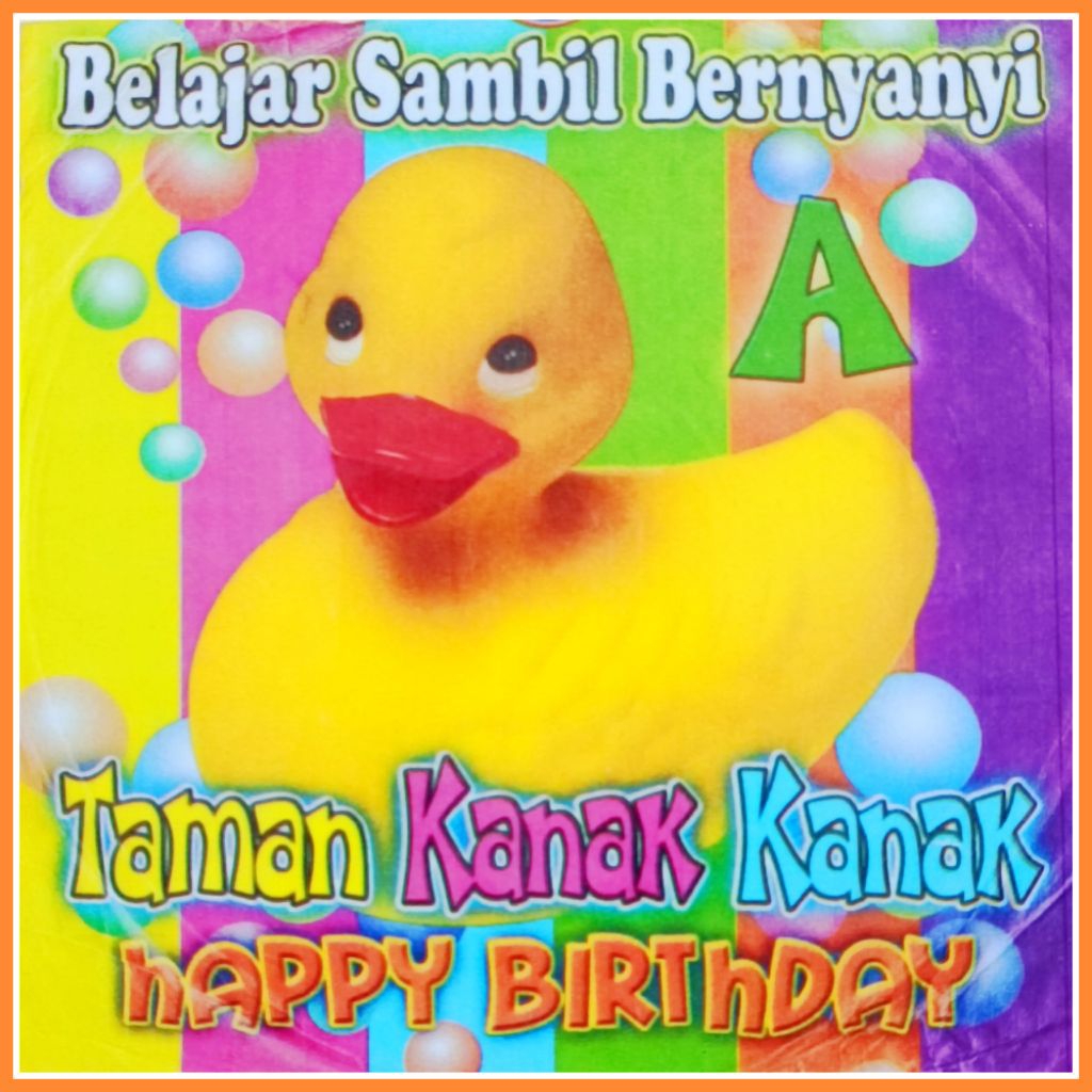 Kaset VCD 22 Lagu Anak Anak Belajar Sambil Bernyanyi Ulang Tahun Vol. A Album Terlaris