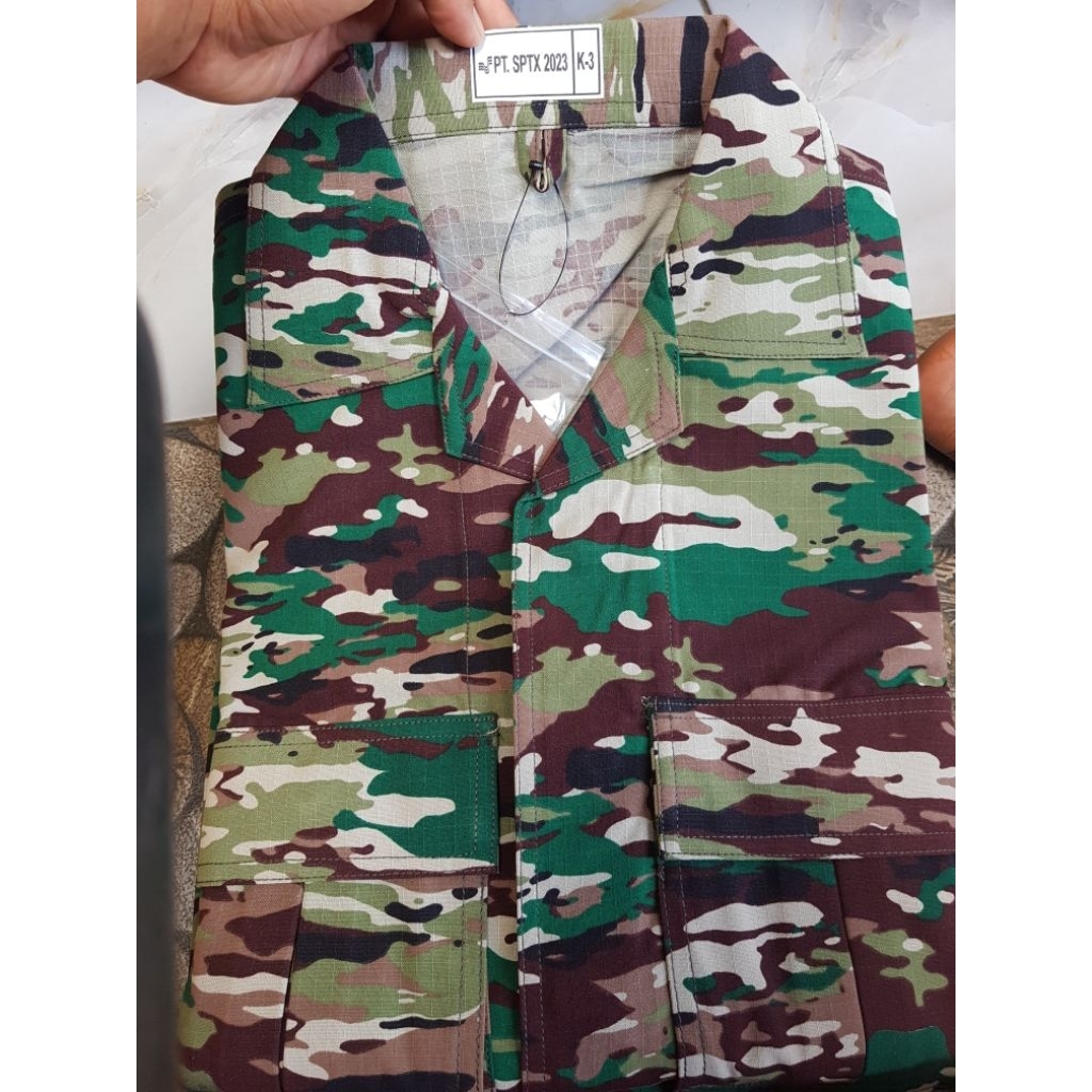 Baju PDL Matradarat TNI AD Original