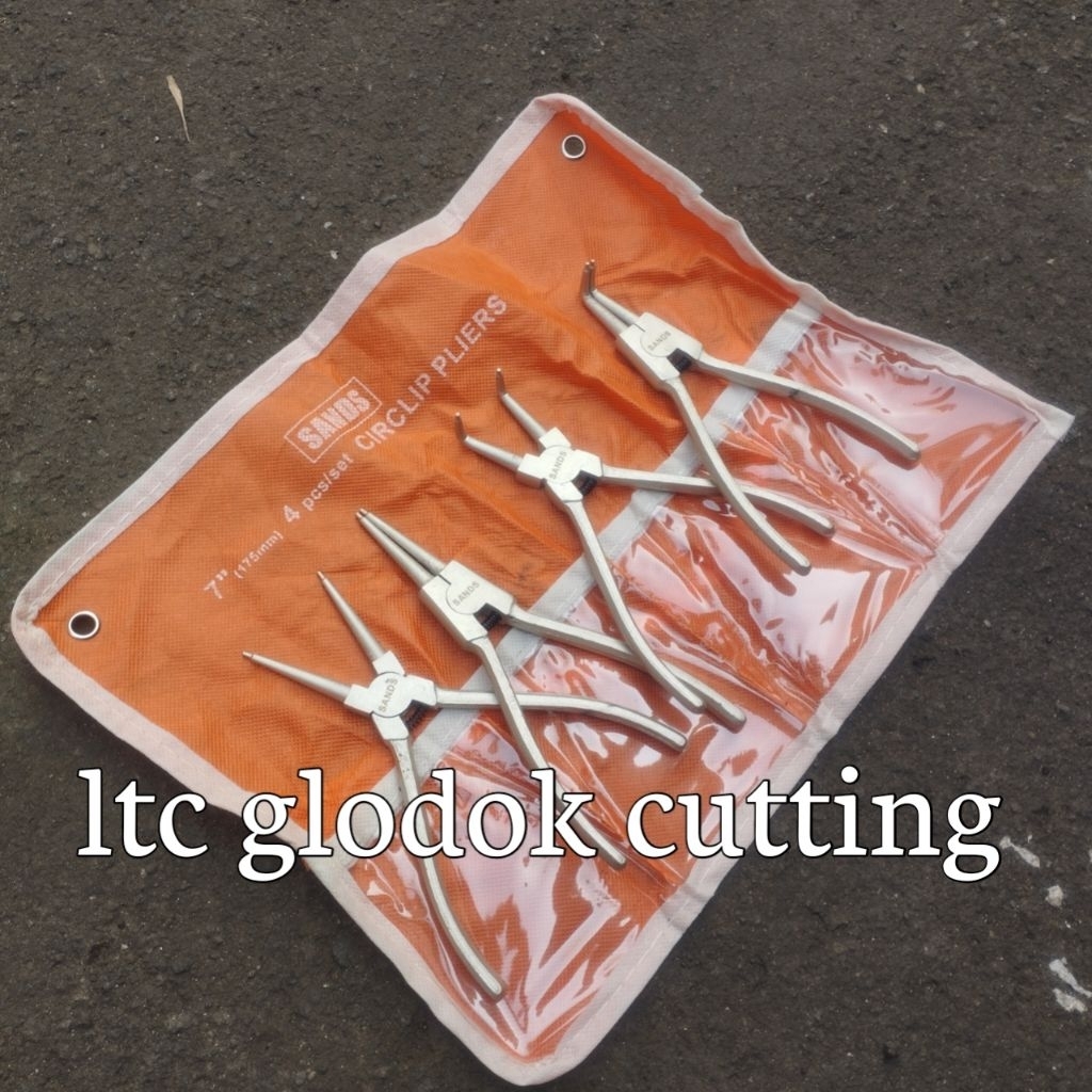 tang snap ring set 4 pcs 7 inch/tang circlip set/tang spi set 4 pcs sands