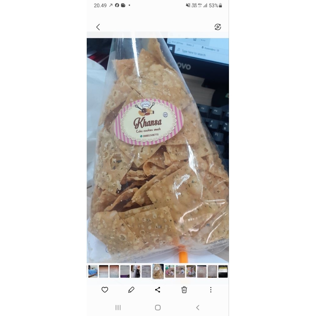 

keripik bawang renyah