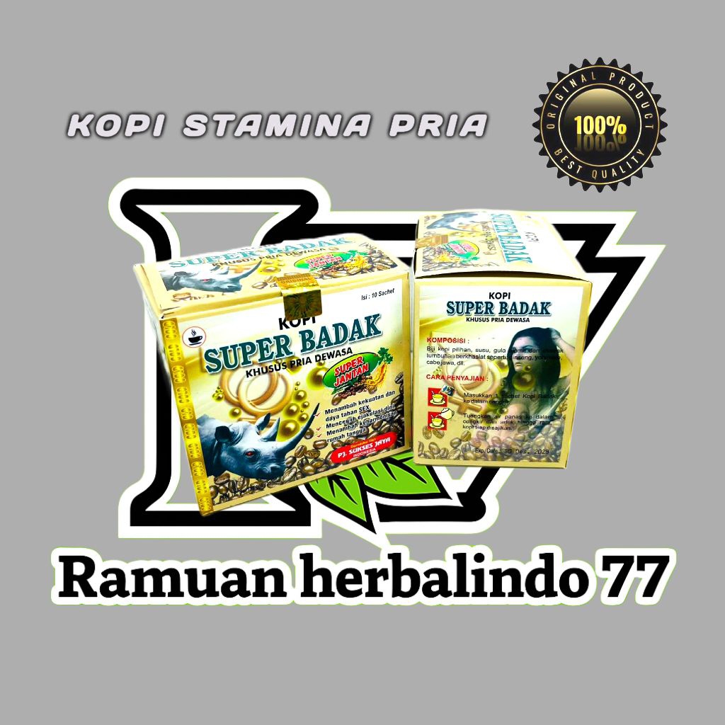 

KOPI SUPER B4DAK ORIGINAL