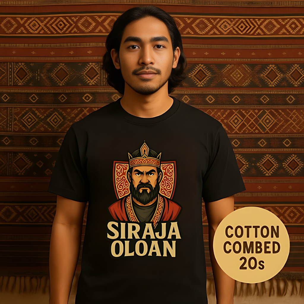 Siraja Oloan / Kaos Batak / Cotton Combed 20s Classic Premium