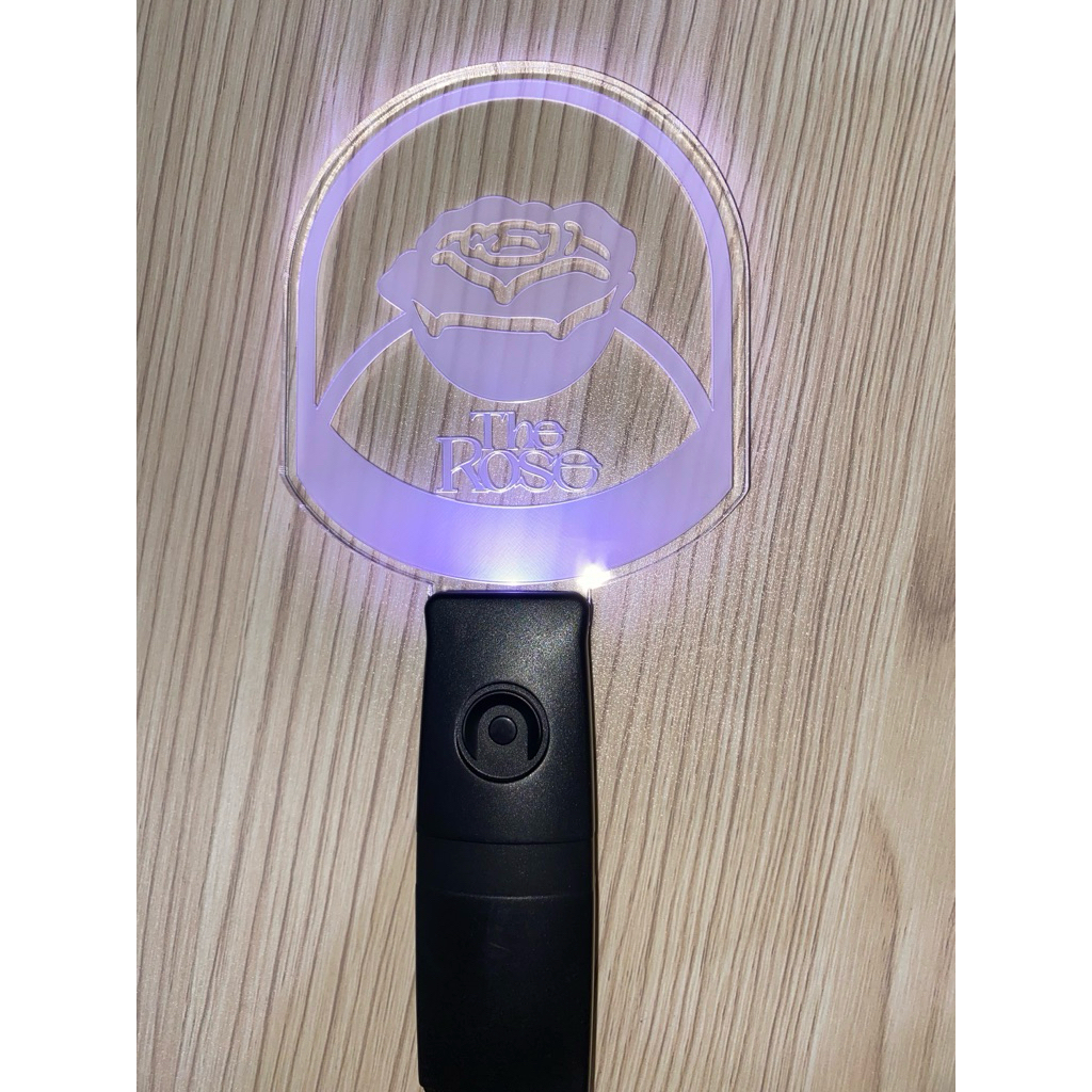 READY STOCK PRELOVED Lightstick The Rose Unofficial Fanmade