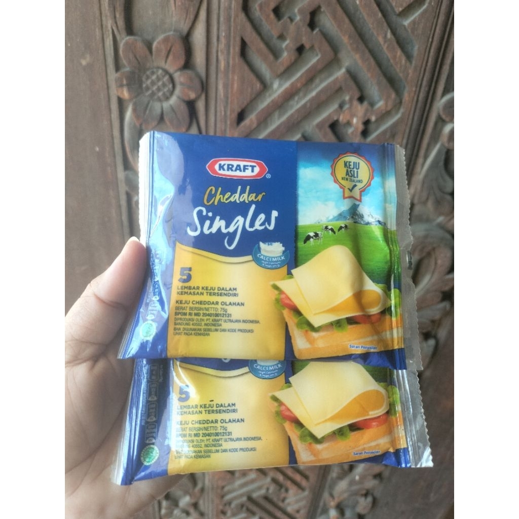 

TERMURAH keju Kraft slice isi 5