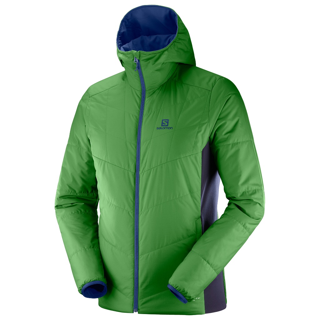 Jaket Salomon Mens Drifter Mid Hoodie Reversible Jacket Original