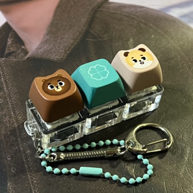 Denimalz BANG DON Keycap Keyring DAY6 Sungjin Dowoon