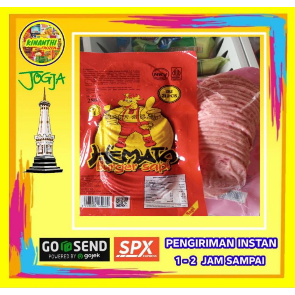 

Hemato Burger mini 280 grJogja Frozen