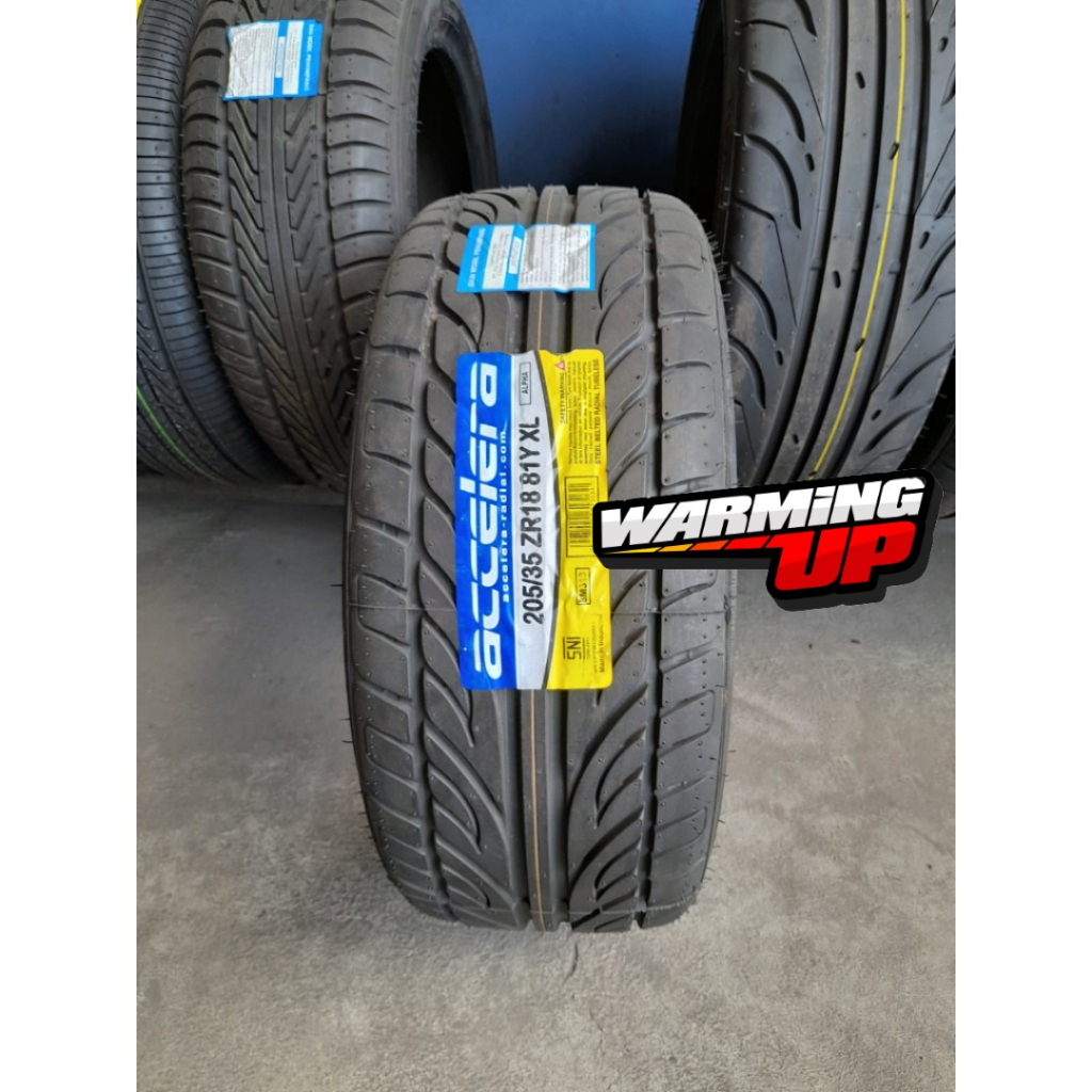 Ban Mobil Tipis Murah 205/35 Ring 18 ACCELERA ALPHA 205 35 R18 Tubles Racing Ciamis