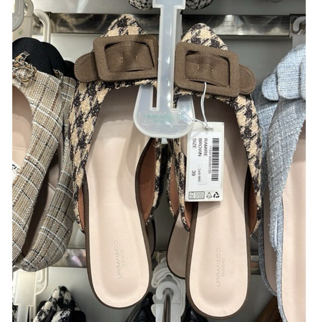 [BUNDLING] RAMIRE URBAN & CO SALE | URBAN & CO MULES FLAT SHOES | Promo Sendal Urban & Co