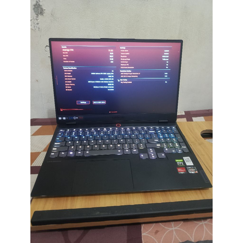Laptop Gaming Murah Lenovo Legion Slim 7