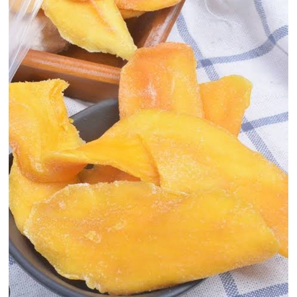 

mangga kering makanan sehat tanpa tambahan gula