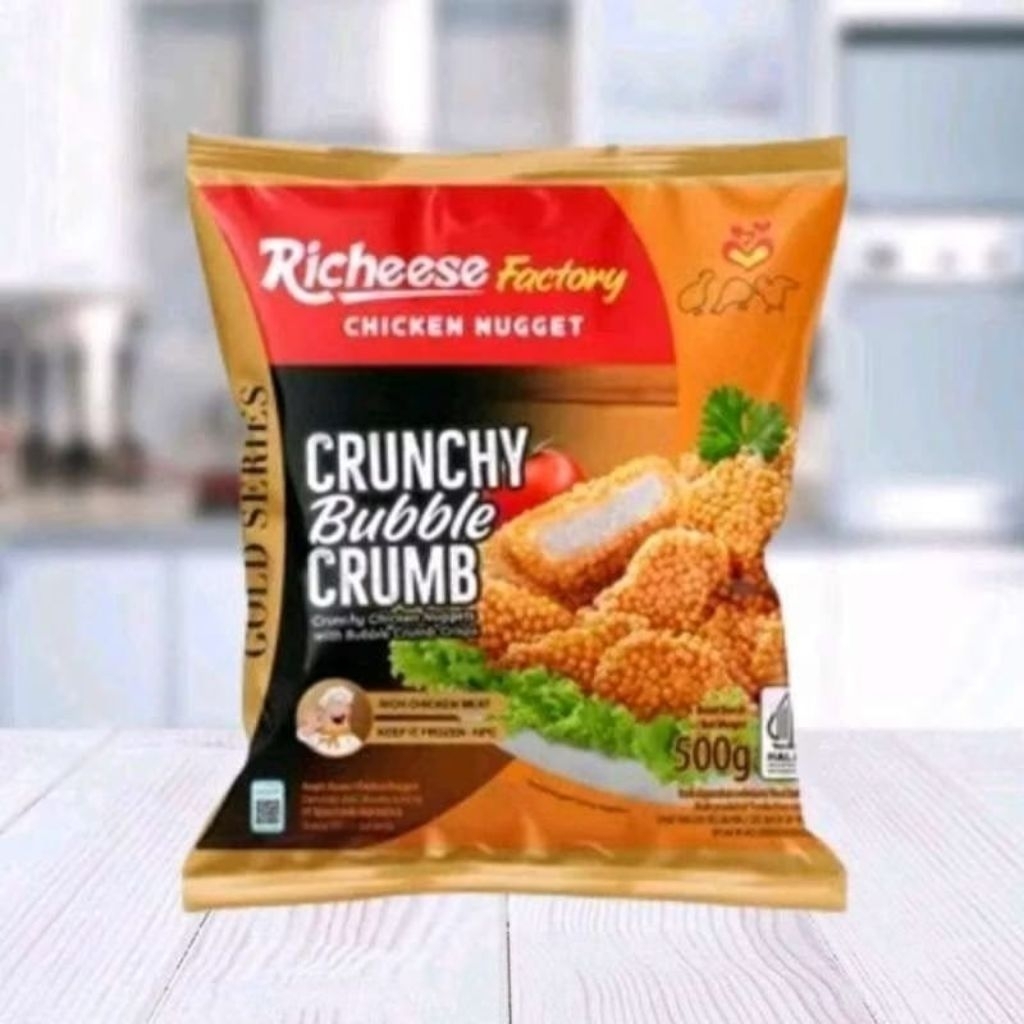 

RICHEESE NUGGET CRUNCHY BUBBLE CRUMB 500GR