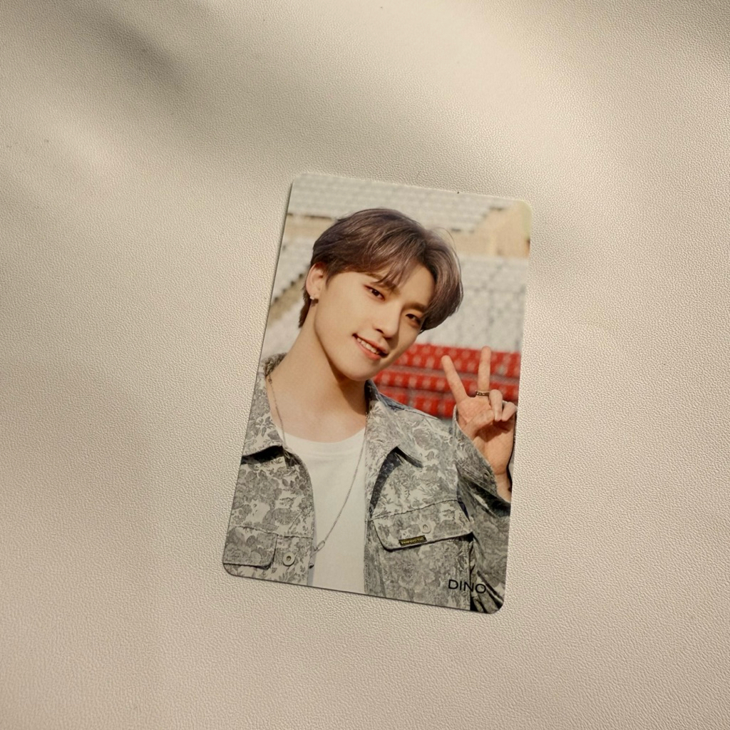 photocard pc official dino dilan hmv japan album fullset