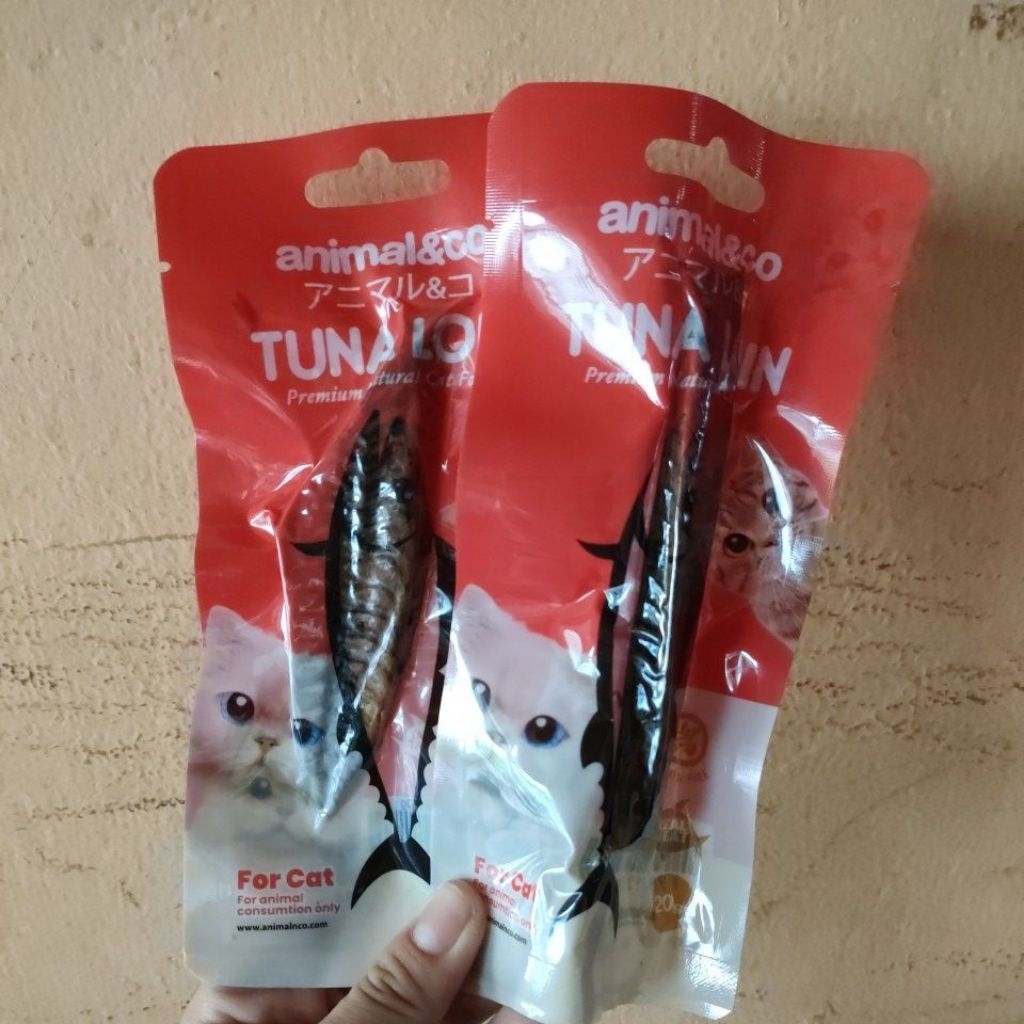 

Snack animal loin tuna daging ikan tuna