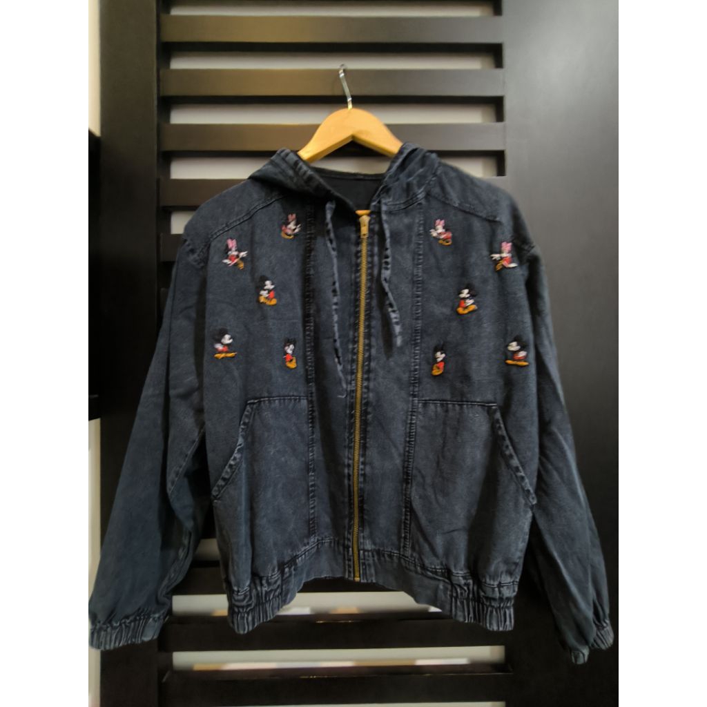 Jacket hoodie jeans wanita/ jacket hoodie jeans anak remaja/ Pakaian wanita/ Pakaian anak remaja/ ja
