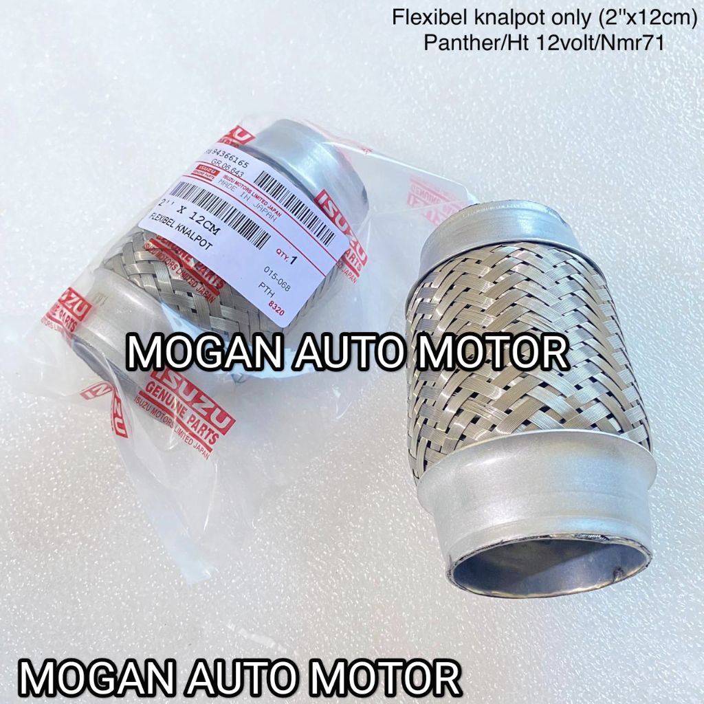 Flexible Knalpot Fleksible Fleksibel Knalpot Mobil Isuzu Panther NMR71 HT125 12V 12 Volt Original