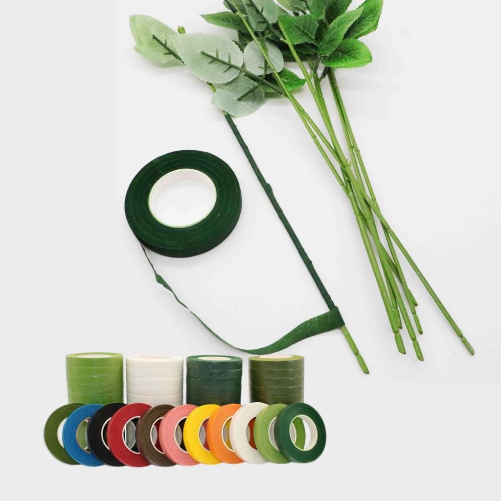 

Florist Tape Pita Perekat Batang Bunga Buket Lakban Bunga Dekorasi