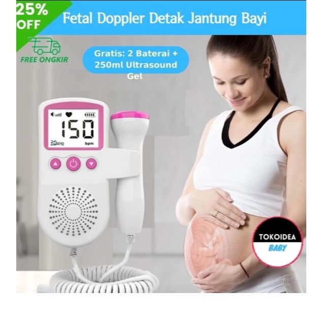 Dopler Detak Jantung Bayi | Fetal doppler detak jantung bayi alat detak jantung janin