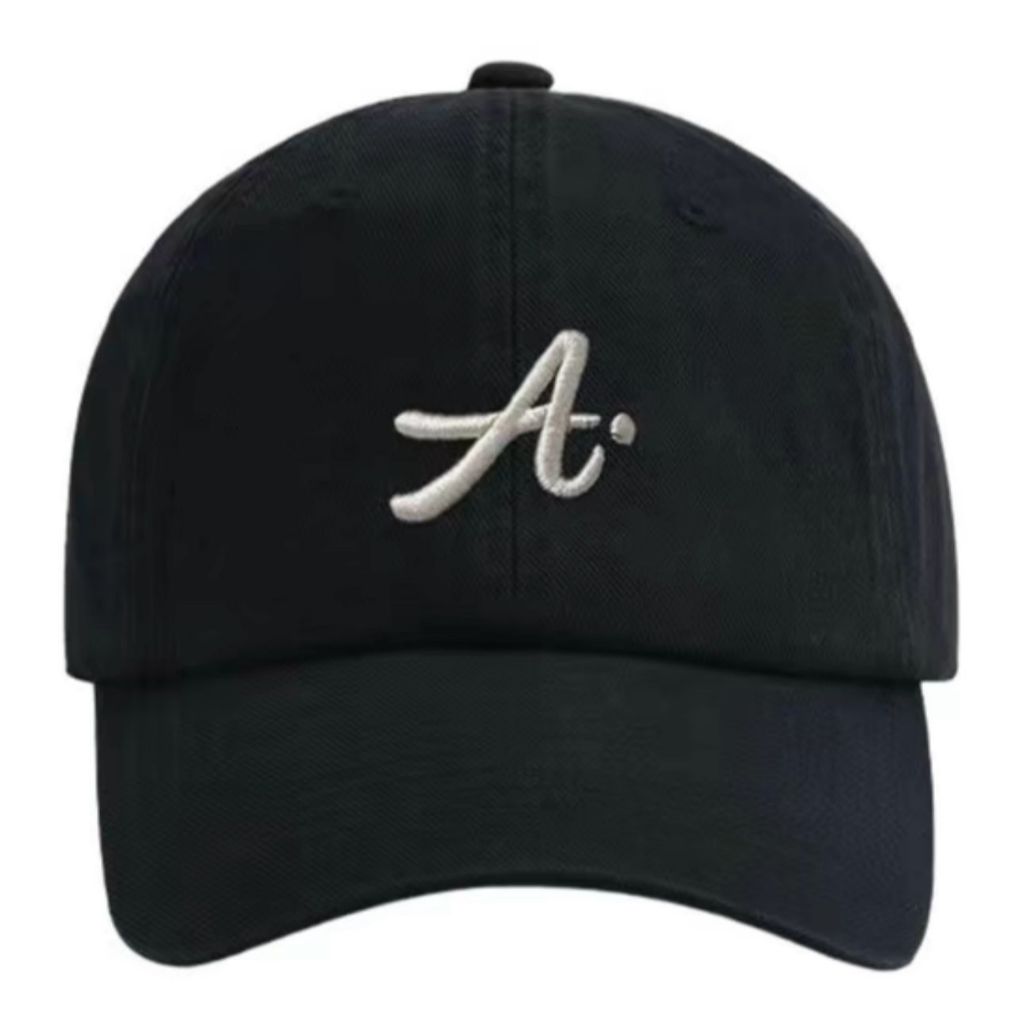 Topi Logo A Baseball Huruf Inisial A ||
