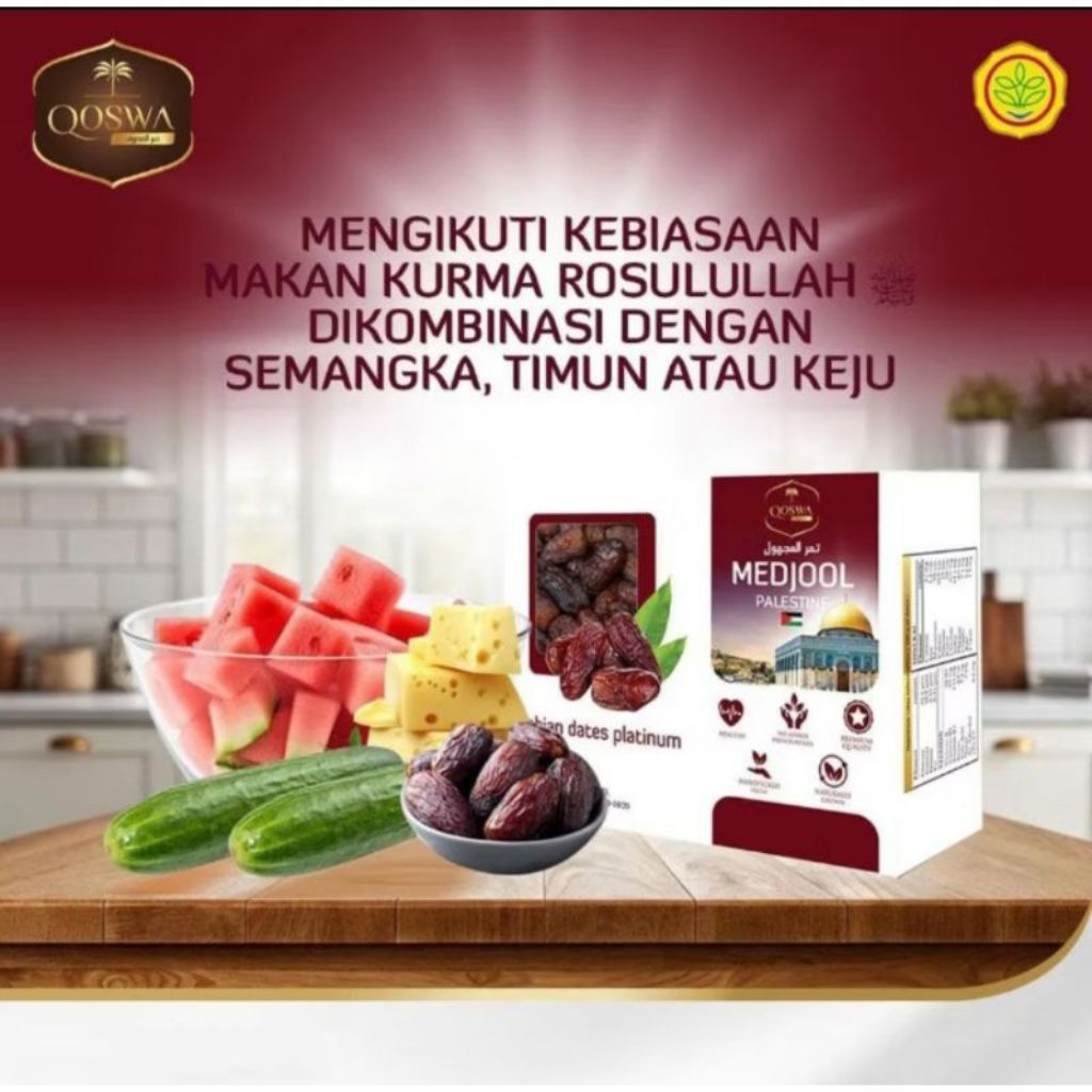 

QOSWA Kurma Medjool Kurma Palestina Premium