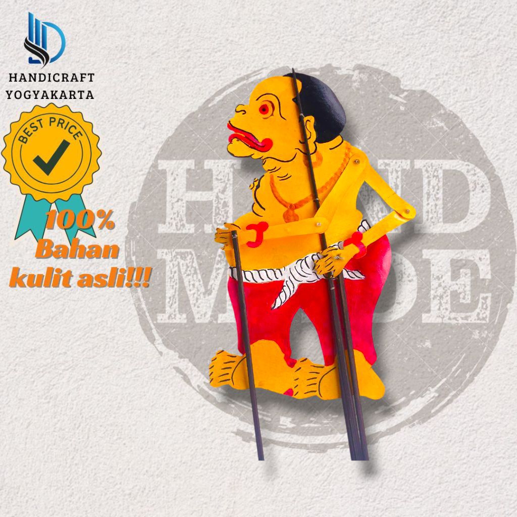 WAYANG KULIT BAGONG VERSI KI SENO -+45cm Standar Dalang