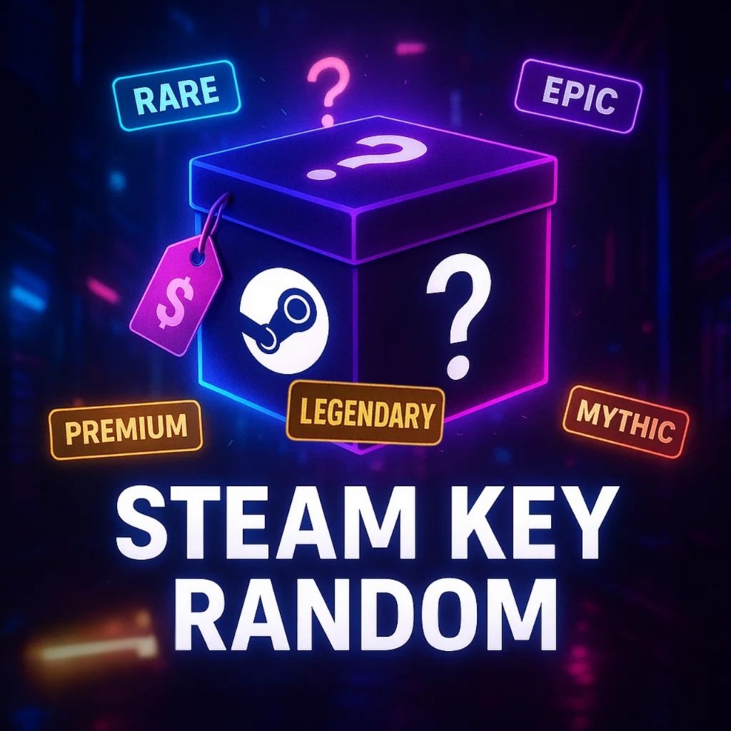 PINDAH KE Naki.maki di shopee Gacha STE4M Key Random ORIGINAL | Instant Redeem | Premium – Mythic | 