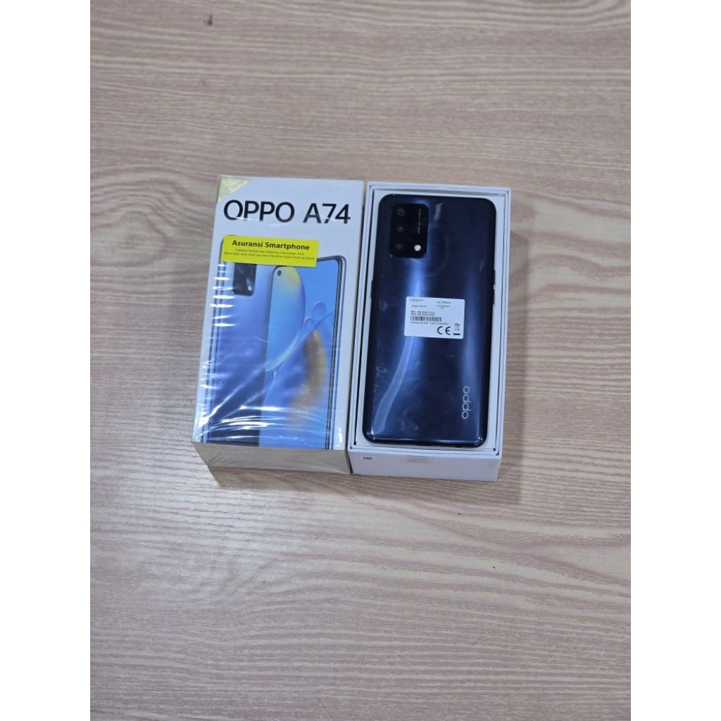 Oppo A74 6/128 GB Second Fullset mulus