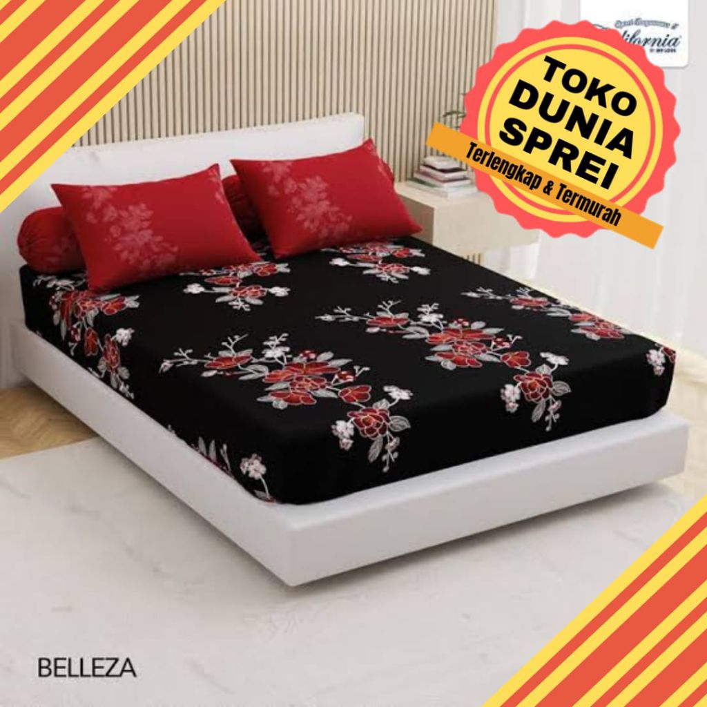 Sprei California 180x200 motif Belleza
