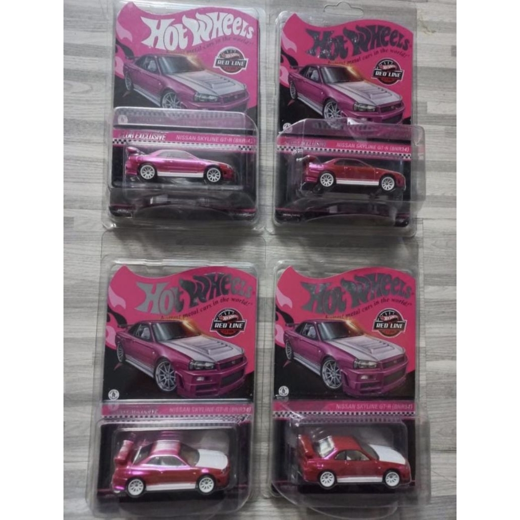 Hotwheels r34 redline
