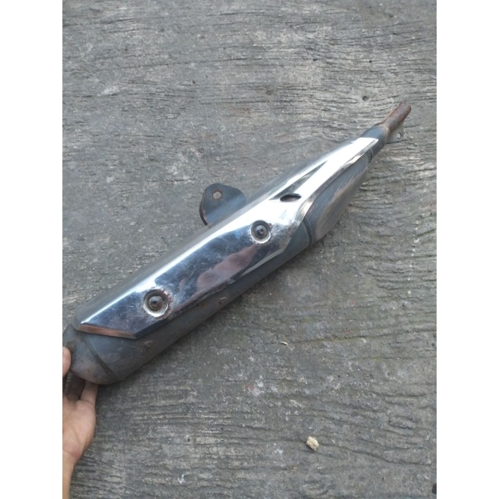 Knalpot supra x 125 fi original