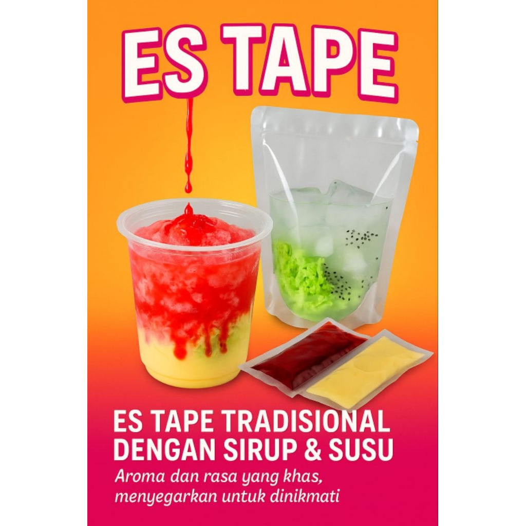 

Minuman Tradisional Es Tape Premium Pouch
