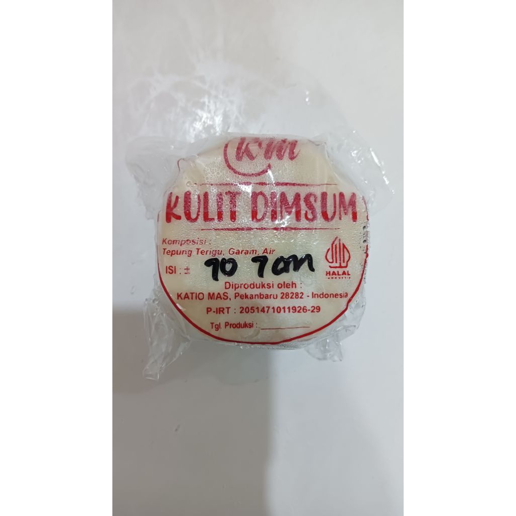 

kulit dimsum, gyoza, pangsit homemade putih uk 7