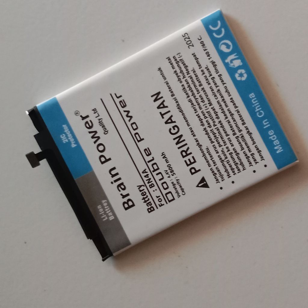 Battery batre batrai Brain Power BN4A Redmi Note 7 / Note 7 PRO 5800mah Doubel Power BN4A