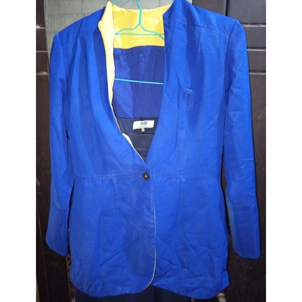 Set Seragam BCA Blazer dan Rok Original Teller