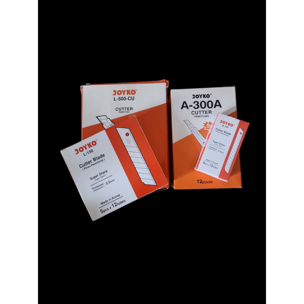 

Joyko Cutter / Isi Cutter Besar Kecil